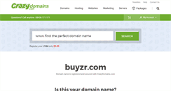 Desktop Screenshot of buyzr.com